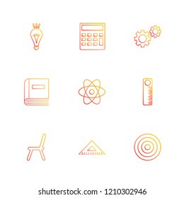 Set of 9 icons, for web, internet, mobile apps, interface design: business, finance, shopping, communication, fitness, computer, media, transportation, travel, easter, christmas, summer, device