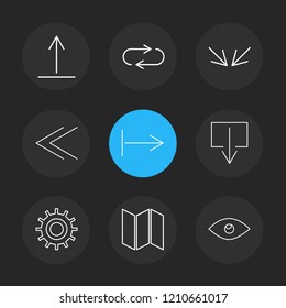 Set of 9 icons, for web, internet, mobile apps, interface design: business, finance, shopping, communication, fitness, computer, media, transportation, travel, easter, christmas, summer, device