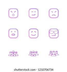 Set of 9 icons, for web, internet, mobile apps, interface design: business, finance, shopping, communication, fitness, computer, media, transportation, travel, easter, christmas, summer, device