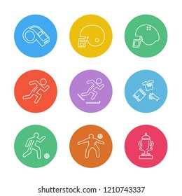 Set of 9 icons, for web, internet, mobile apps, interface design: business, finance, shopping, communication, fitness, computer, media, transportation, travel, easter, christmas, summer, device