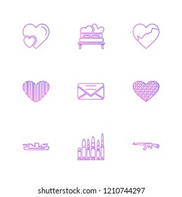 Set of 9 icons, for web, internet, mobile apps, interface design: business, finance, shopping, communication, fitness, computer, media, transportation, travel, easter, christmas, summer, device