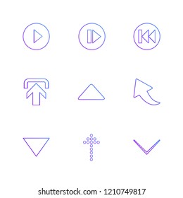 Set of 9 icons, for web, internet, mobile apps, interface design: business, finance, shopping, communication, fitness, computer, media, transportation, travel, easter, christmas, summer, device