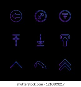 Set of 9 icons, for web, internet, mobile apps, interface design: business, finance, shopping, communication, fitness, computer, media, transportation, travel, easter, christmas, summer, device