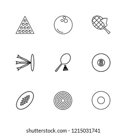 Set of 9 icons, for web, internet, mobile apps, interface design: business, finance, shopping, communication, fitness, computer, media, transportation, travel, easter, christmas, summer, device