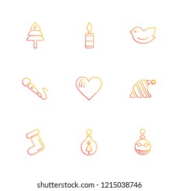Set of 9 icons, for web, internet, mobile apps, interface design: business, finance, shopping, communication, fitness, computer, media, transportation, travel, easter, christmas, summer, device