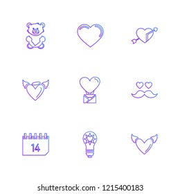 Set of 9 icons, for web, internet, mobile apps, interface design: business, finance, shopping, communication, fitness, computer, media, transportation, travel, easter, christmas, summer, device