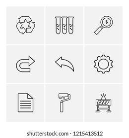 Set of 9 icons, for web, internet, mobile apps, interface design: business, finance, shopping, communication, fitness, computer, media, transportation, travel, easter, christmas, summer, device