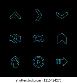 Set of 9 icons, for web, internet, mobile apps, interface design: business, finance, shopping, communication, fitness, computer, media, transportation, travel, easter, christmas, summer, device