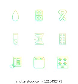Set of 9 icons, for web, internet, mobile apps, interface design: business, finance, shopping, communication, fitness, computer, media, transportation, travel, easter, christmas, summer, device