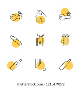 Set of 9 icons, for web, internet, mobile apps, interface design: business, finance, shopping, communication, fitness, computer, media, transportation, travel, easter, christmas, summer, device