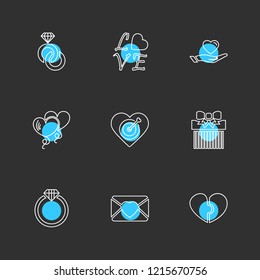 Set of 9 icons, for web, internet, mobile apps, interface design: business, finance, shopping, communication, fitness, computer, media, transportation, travel, easter, christmas, summer, device