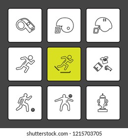 Set of 9 icons, for web, internet, mobile apps, interface design: business, finance, shopping, communication, fitness, computer, media, transportation, travel, easter, christmas, summer, device