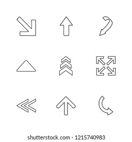 Set of 9 icons, for web, internet, mobile apps, interface design: business, finance, shopping, communication, fitness, computer, media, transportation, travel, easter, christmas, summer, device