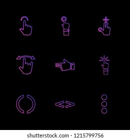 Set of 9 icons, for web, internet, mobile apps, interface design: business, finance, shopping, communication, fitness, computer, media, transportation, travel, easter, christmas, summer, device