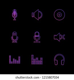 Set of 9 icons, for web, internet, mobile apps, interface design: business, finance, shopping, communication, fitness, computer, media, transportation, travel, easter, christmas, summer, device
