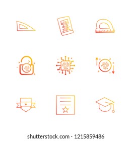 Set of 9 icons, for web, internet, mobile apps, interface design: business, finance, shopping, communication, fitness, computer, media, transportation, travel, easter, christmas, summer, device