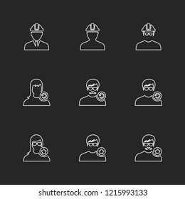 Set of 9 icons, for web, internet, mobile apps, interface design: business, finance, shopping, communication, fitness, computer, media, transportation, travel, easter, christmas, summer, device