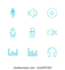 Set of 9 icons, for web, internet, mobile apps, interface design: business, finance, shopping, communication, fitness, computer, media, transportation, travel, easter, christmas, summer, device