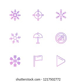 Set of 9 icons, for web, internet, mobile apps, interface design: business, finance, shopping, communication, fitness, computer, media, transportation, travel, easter, christmas, summer, device