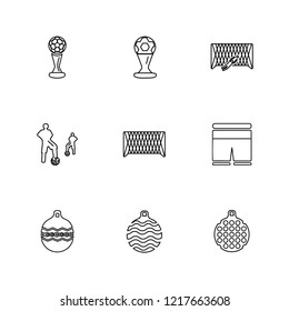 Set of 9 icons, for web, internet, mobile apps, interface design: business, finance, shopping, communication, fitness, computer, media, transportation, travel, easter, christmas, summer, device
