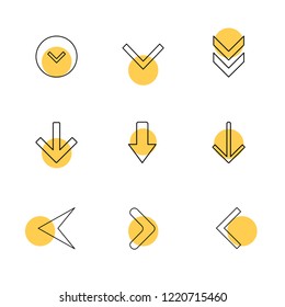Set of 9 icons, for web, internet, mobile apps, interface design: business, finance, shopping, communication, fitness, computer, media, transportation, travel, easter, christmas, summer, device