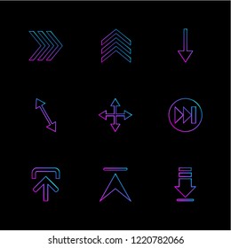 Set of 9 icons, for web, internet, mobile apps, interface design: business, finance, shopping, communication, fitness, computer, media, transportation, travel, easter, christmas, summer, device