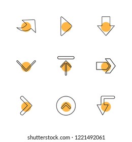 Set of 9 icons, for web, internet, mobile apps, interface design: business, finance, shopping, communication, fitness, computer, media, transportation, travel, easter, christmas, summer, device