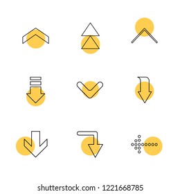 Set of 9 icons, for web, internet, mobile apps, interface design: business, finance, shopping, communication, fitness, computer, media, transportation, travel, easter, christmas, summer, device