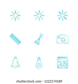 Set of 9 icons, for web, internet, mobile apps, interface design: business, finance, shopping, communication, fitness, computer, media, transportation, travel, easter, christmas, summer, device