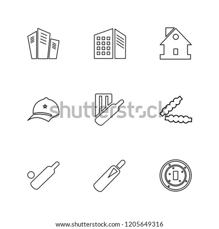 Set of 9 icons, for web, internet, mobile apps, interface design: business, finance, shopping, communication, fitness, computer, media, transportation, travel, easter, christmas, summer, device