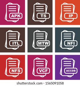 Set of 9 Quality icon
