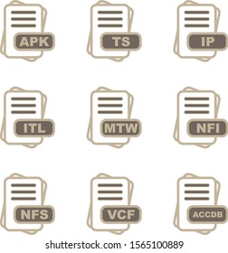 Set of 9 Quality icon
