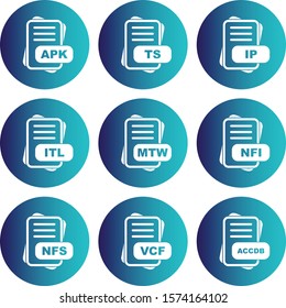Set of 9 Quality icon
