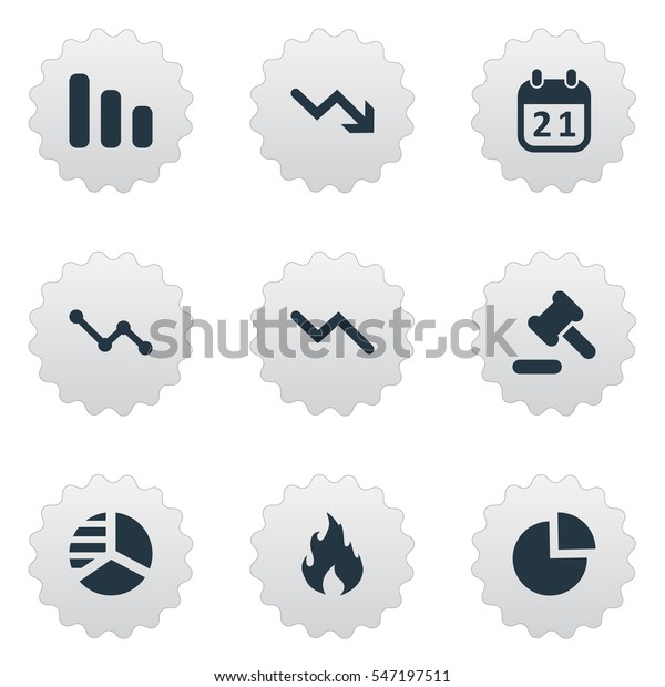 Set 9 Simple Situation Icons Can Stock Vector (Royalty Free) 547197511 ...