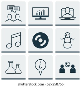 Set Of 9 Universal Editable Icons. Can Be Used For Web, Mobile And App Design. Includes Elements Such As Social Profile, Discussion, Winter And More. Set Of 9 Universal Editable Icons. Can Be Used For Web, Mobile And App Design. Includes Elements Such As Social Profile, Discussion, Winter And More.