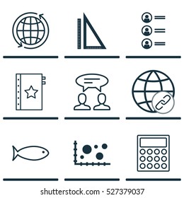 Set Of 9 Universal Editable Icons. Can Be Used For Web, Mobile And App Design. Includes Elements Such As Warranty, Fishing, Comparison And More.