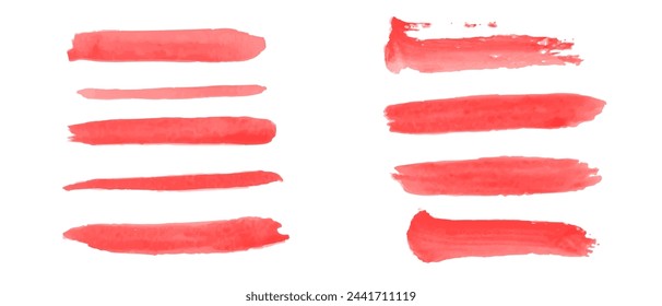 set of 9 watercolor brushes