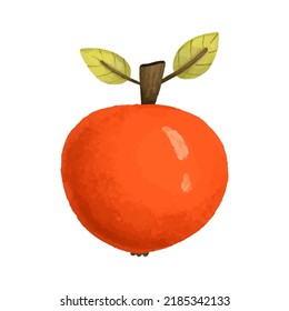 set of aaples, healthy vegan illustration with fruits