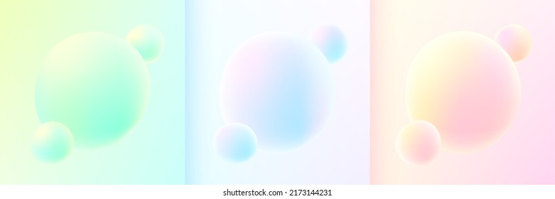 poster balls  abstract