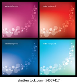 set of abstract background