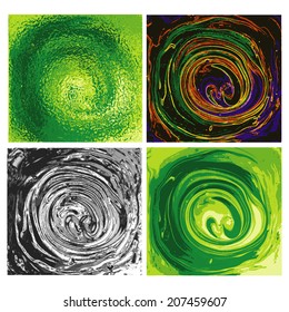 set of abstract background, available in 4 different colors