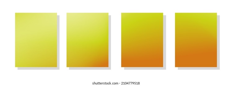 set of abstract background with beautiful gradation color, colorful background for poster flyer banner backdrop.vertical banner.cool fluid background vector illustration