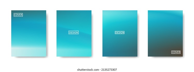 Set of abstract background with beautiful gradation color, colorful background for poster flyer banner backdrop.vertical banner.cool fluid background vector illustration