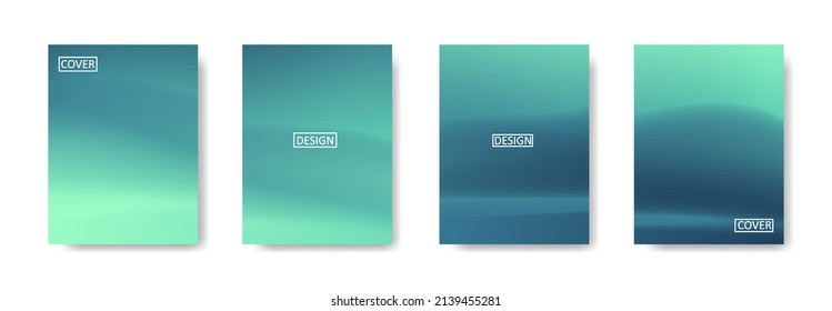 set of abstract background with beautiful gradation color, colorful background for poster flyer banner backdrop.vertical banner.cool fluid background vector illustration