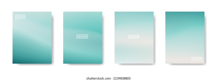 set of abstract background with beautiful gradation color, colorful background for poster flyer banner backdrop.vertical banner.cool fluid background vector illustration