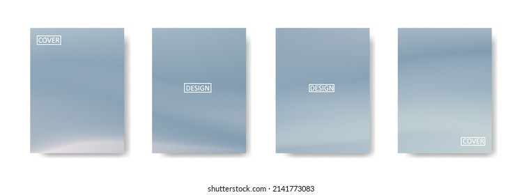 Conjunto de fondo abstracto con un hermoso color de gradación, fondo colorido para el fondo del cartel del volante del afiche.banner vertical.cool fondo del fluido ilustración vectorial