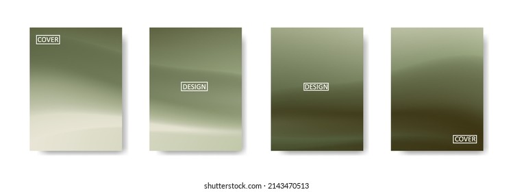 set of abstract background with beautiful gradation color, colorful background for poster flyer banner backdrop.vertical banner.cool fluid background vector illustration