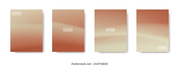 set of abstract background with beautiful gradation color, colorful background for poster flyer banner backdrop.vertical banner.cool fluid background vector illustration