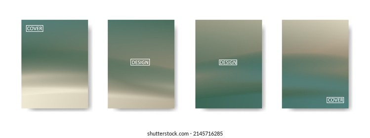 set of abstract background with beautiful gradation color, colorful background for poster flyer banner backdrop.vertical banner.cool fluid background vector illustration