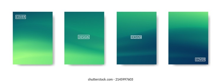 set abstract background and beautiful gradation color  colorful background for poster flyer banner backdrop vertical banner cool fluid background vector illustration